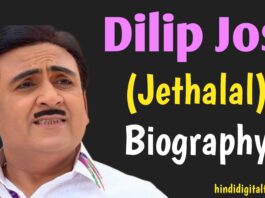 Dilip Josi (Jethalal) Biography